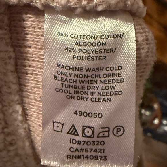 Loft Beige Pullover Turtleneck Sweater Women's Sz PL - Picture 4 of 5